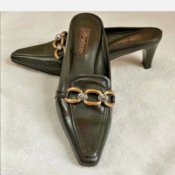 Brighton Shoes - Brighton Tosca Leather Mules